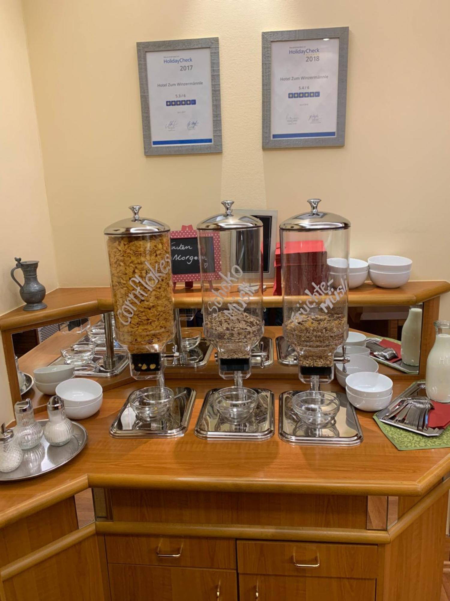 维尔茨堡 Zum Winzermaennle酒店 外观 照片